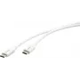 Kramer C-USB/CB-10 USB 2.0 -kaapeli, USB-C - USB-B, 3 m, valkoinen 96-02357110