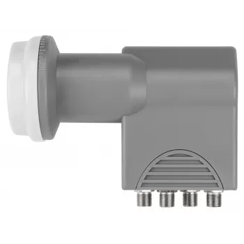AXING SCO 4-10 quattro-LNB, 40 mm syöttötorvi, 4 lähtöä, UHD/3D Ready SCO00410