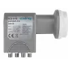 AXING SCO 4-10 quattro-LNB, 40 mm syöttötorvi, 4 lähtöä, UHD/3D Ready SCO00410