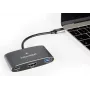 Kramer KDock-1 USB-C-telakointiasema HDMI, 2x USB 3.0, Gigabit Ethernet, 60W PD 91-00016099