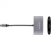 Kramer KDock-1 USB-C-telakointiasema HDMI, 2x USB 3.0, Gigabit Ethernet, 60W PD 91-00016099