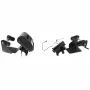Brodit tulostinteline tarrarullatoiminnolla Zebra Alpha 30L/40L, VESA75, AMPS, MultiMoveClip, Power Block 217034