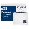 Tork Advanced valkoiset pöytäliinat 27 x 42 cm, 500 kpl (474539)