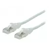 DÄTWYLER Cat.5e S/UTP kupari-patchkaapeli, PVC-vaipallinen, AMP v2 -liitin, musta, 1,0 m 21.15.7031