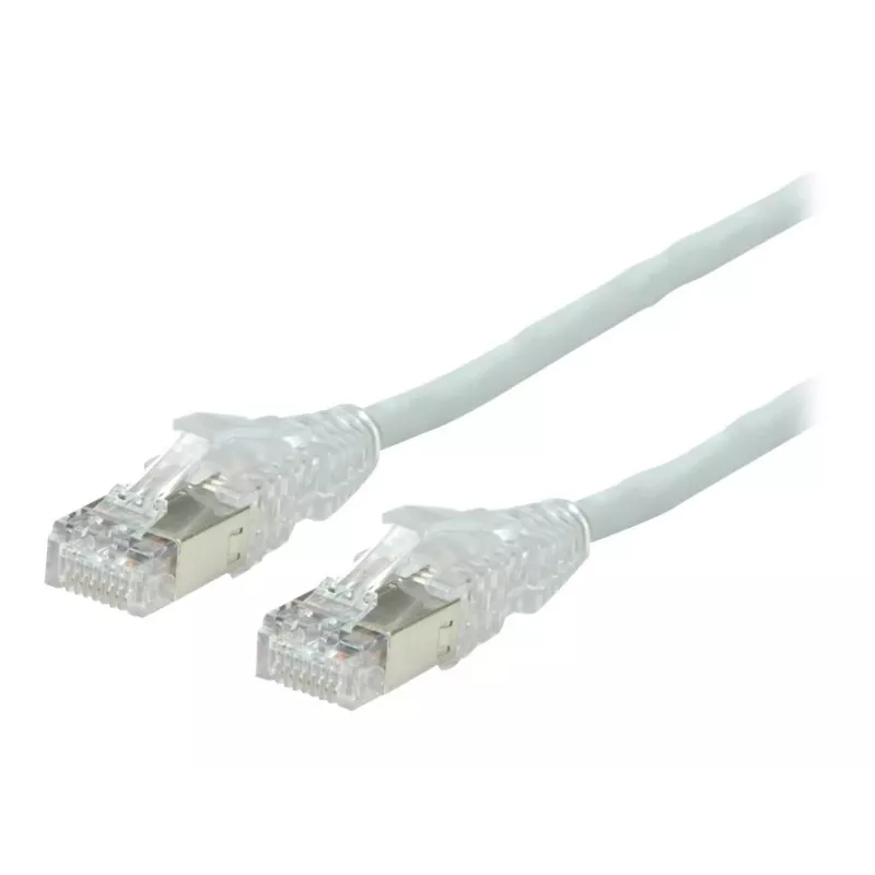 DÄTWYLER Cat.5e S/UTP kupari-patchkaapeli, PVC-vaipallinen, AMP v2 -liitin, musta, 1,0 m 21.15.7031
