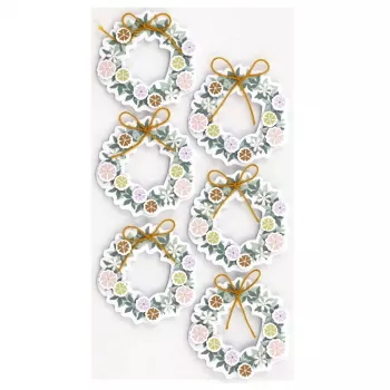 Artoz 3D ovikranssi paperitarrat, 6 kpl:n pakkaus 185600-221