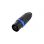 Neutrik NLT4MXX-BAG 4-napainen uros-speakON-kaiutinkaapelin liitin, musta