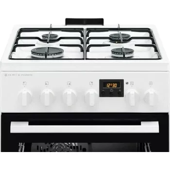 Electrolux LKK560232W vapaasti seisova kaasuliesi sähköuunilla, 58 L, valkoinen