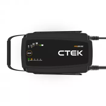 CTEK PRO25 CiC EU 40-480 ammattikäyttöön tarkoitettu 12V 25A automaattinen akkulaturi lyijy- ja litiumakuille