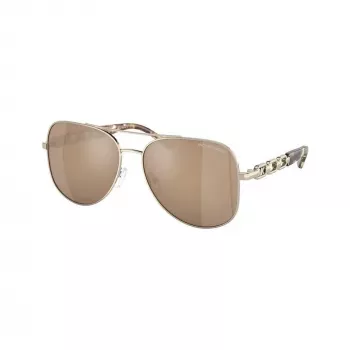 Michael Kors naisten aurinkolasit MK11210147P58 (58/15/140 mm) polarisoidut harmaat linssit, musta asetaattikehys