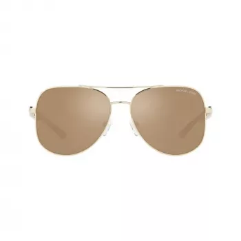 Michael Kors naisten aurinkolasit MK11210147P58 (58/15/140 mm) polarisoidut harmaat linssit, musta asetaattikehys