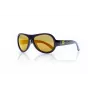 SHADEZ Designer Polka Sunflower musta junior-aurinkolasit 3-7-vuotiaille