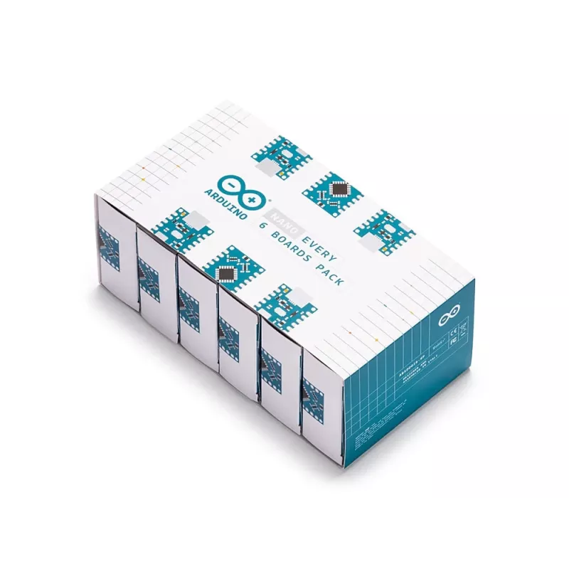 Arduino Nano Every -alusta 3 kpl:n pakkaus - ATmega4809 mikrokontrollerikehitysalusta ABX00028-3P