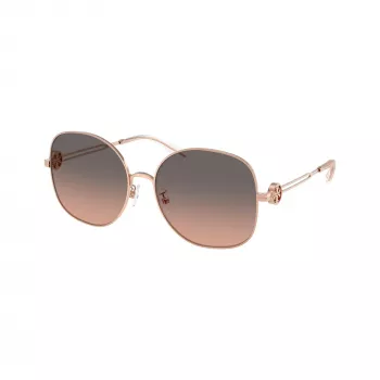 Tory Burch TY6112-3358G9 naisten aurinkolasit, havanna-kehykset, ruskeat gradient-linssit, 56mm