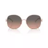 Tory Burch TY6112-3358G9 naisten aurinkolasit, havanna-kehykset, ruskeat gradient-linssit, 56mm