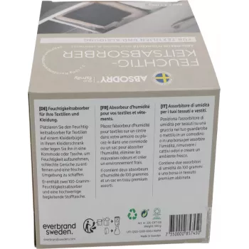 Absodry Duo Family kosteudenpoistaja vaatteille ja tekstiileille, 2x 100 g (220-dft-e8)