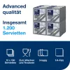 TORK Soft Dinner Advanced antrasiitti 3-kerroksiset lautasliinat 39 x 39,5 cm, 100 kpl (509401)