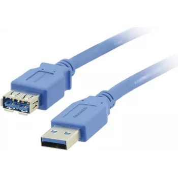 Kramer Electronics USB-A-liitin USB-A-liittimeen 3.0 jatkokaapeli 1,6 m musta (96-02310006)