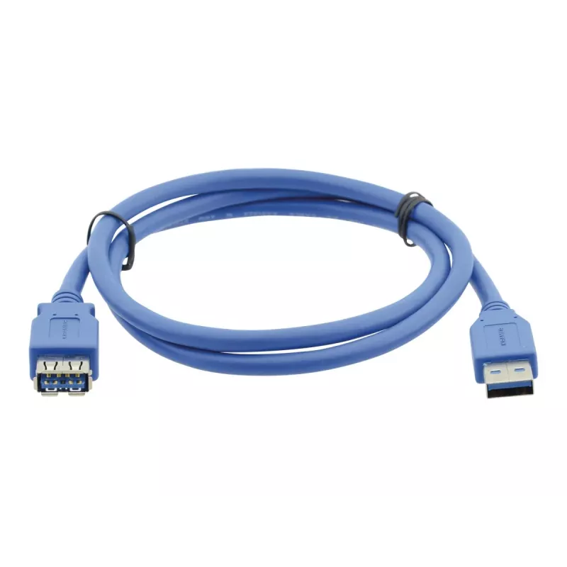 Kramer Electronics USB-A-liitin USB-A-liittimeen 3.0 jatkokaapeli 1,6 m musta (96-02310006)