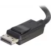 C2G 10,0 m DisplayPort-kaapeli lukituksella, liitin-liitin, 4K 60Hz, musta 84405