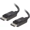 C2G 10,0 m DisplayPort-kaapeli lukituksella, liitin-liitin, 4K 60Hz, musta 84405