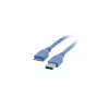 Kramer C-USB3/MICROB USB 3.2 Gen 1 -kaapeli, USB-A–Micro-USB B, 1,8 m, sininen 96-02356006