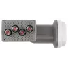 AXING SCO411 Quad-LNB (SCO00411) - 4-lähtöinen yleis-LNB satelliittivastaanottoon