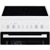 Electrolux 300 Series vapaasti seisova sähköliesi sähköuunilla, valkoinen, 50 cm