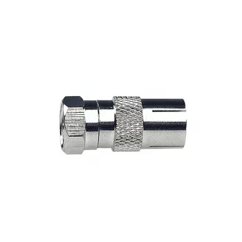 AXING CFA100 adapteri IEC-naaras F-pistokkeeseen 75 ohm CFA00100