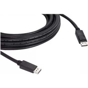 Kramer C-DP-50 DisplayPort-kaapeli 15,2 m 4K musta lukittuva 97-0617050