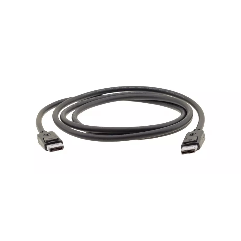 Kramer C-DP-50 DisplayPort-kaapeli 15,2 m 4K musta lukittuva 97-0617050