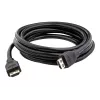 Kramer C-HMU-3 Ultra High Speed HDMI-kaapeli Ethernetillä, 0,9 m, lukittuvat liittimet, musta, 8K 60 Hz 97-0102003