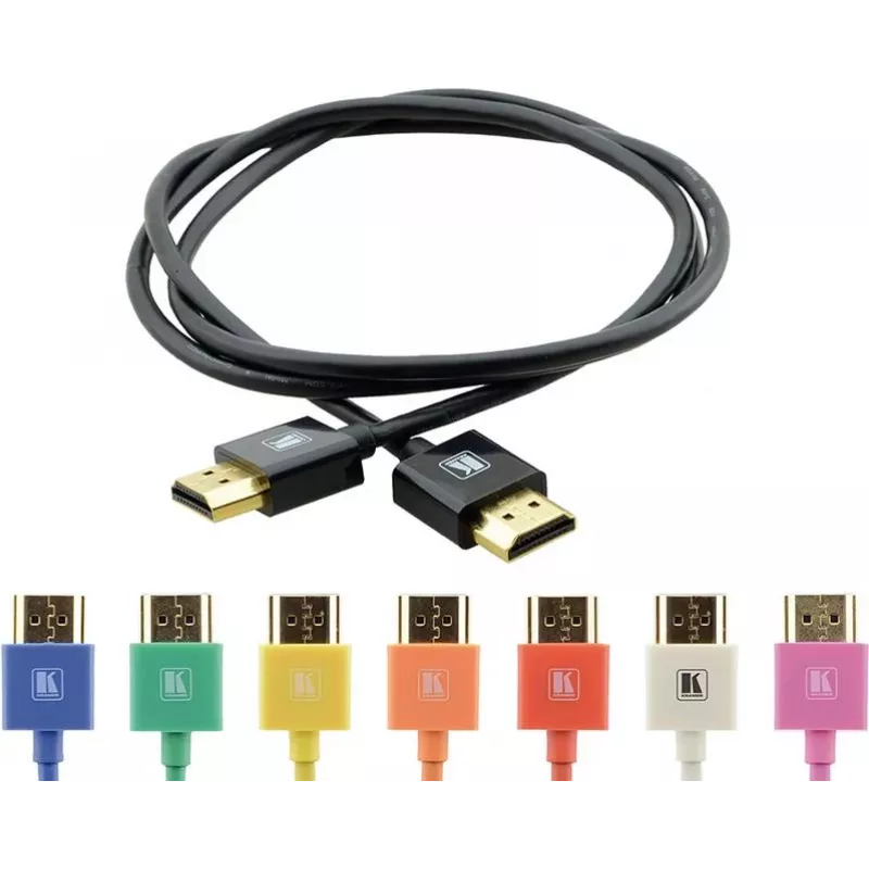 Kramer C-HM/HM/PICO/BK-5 High-Speed HDMI-kaapeli Ethernetillä - 1,52 m, musta 97-0132005