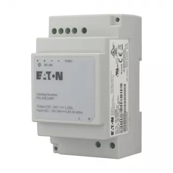 Eaton PSL30E24RP yksivaiheinen hakkurivirtalähde 30W 24V DC DIN-kisko EP-401403