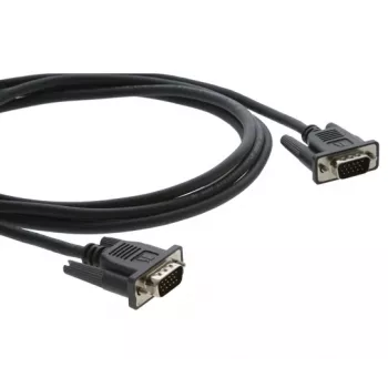 Kramer C-MGM/MGM-6 VGA-kaapeli, HD-15 pistoke - HD-15 pistoke, 1,8 m, valettu, musta 92-7201006