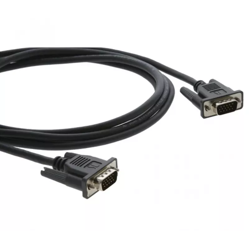 Kramer C-MGM/MGM-6 VGA-kaapeli, HD-15 pistoke - HD-15 pistoke, 1,8 m, valettu, musta 92-7201006