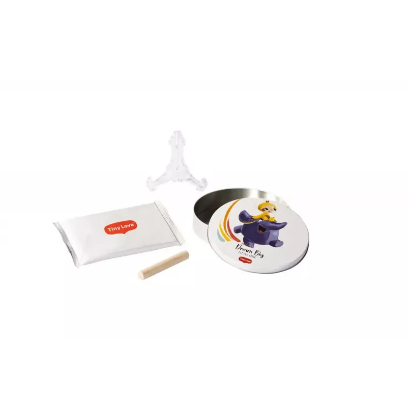 Tiny Love Magic Box pyöreä vauvan käden- ja jalanjäljen muistopakkaus