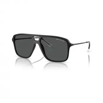 Armani Exchange miesten AX4150SU aurinkolasit, musta kehys, harmaat linssit, 59/15/145 mm AX4150SU80588