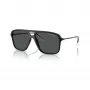 Armani Exchange miesten AX4150SU aurinkolasit, musta kehys, harmaat linssit, 59/15/145 mm AX4150SU80588