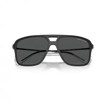 Armani Exchange miesten AX4150SU aurinkolasit, musta kehys, harmaat linssit, 59/15/145 mm AX4150SU80588