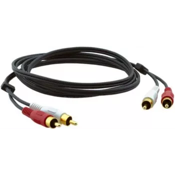 Kramer C-2RAM/2RAM-1 RCA-pistoke RCA-pistokkeeseen koaksiaalinen audiokaapeli 0,3 m musta 95-0202001