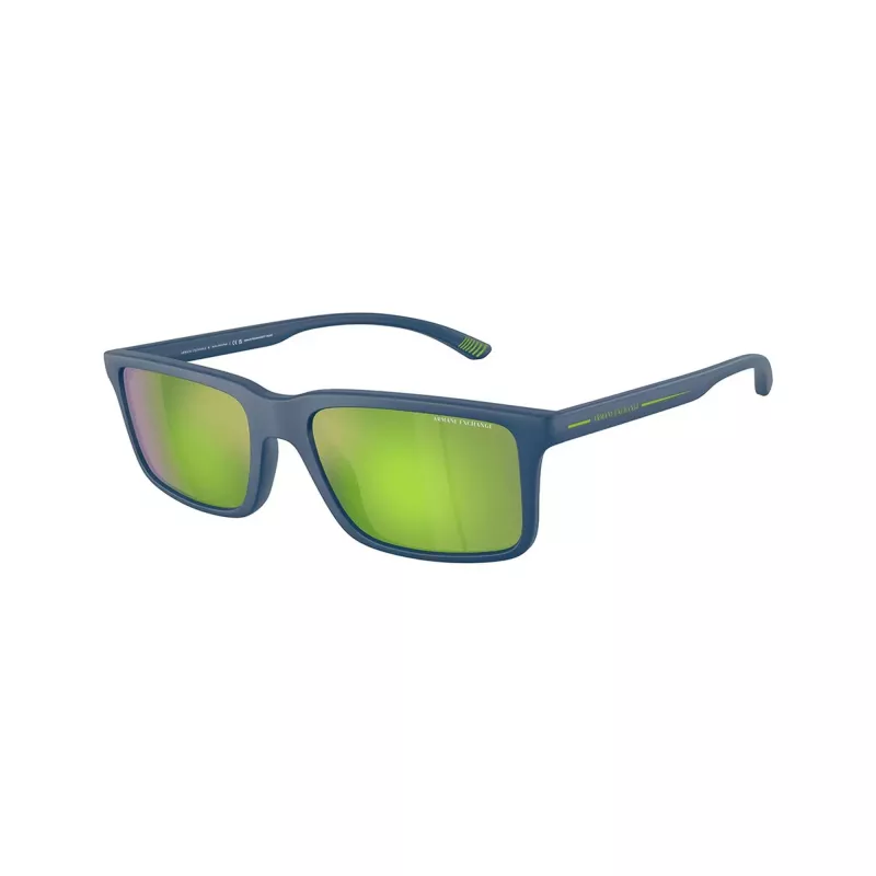 Armani Exchange AX4157SU83768 miesten aurinkolasit mattamusta tummanharmaa 57/19/145 mm