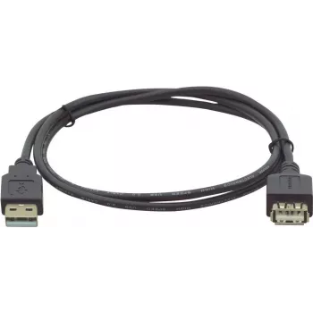 Kramer Electronics C-USB/AAE-10 USB 2.0 -kaapeli, USB-A pistoke USB-A pistokkeeseen, 3 m, valkoinen 96-02121010