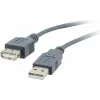 Kramer Electronics C-USB/AAE-10 USB 2.0 -kaapeli, USB-A pistoke USB-A pistokkeeseen, 3 m, valkoinen 96-02121010