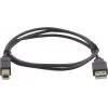 Kramer Electronics 0,9 m USB 2.0 -kaapeli USB-A pistoke USB-B pistokkeeseen musta (96-0215003)