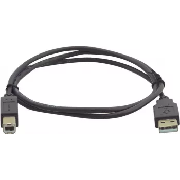 Kramer Electronics 0,9 m USB 2.0 -kaapeli USB-A pistoke USB-B pistokkeeseen musta (96-0215003)