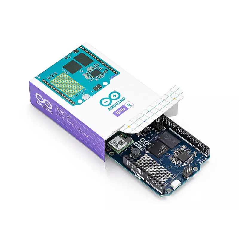 Arduino Uno Q ABX00162 kehitysalusta, 2 GB / 16 GB eMMC, 4 x 2,0 GHz