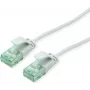 ROLINE RM UTP -verkkokaapeli Cat.6A Slim harmaa 1 m 21.45.3403