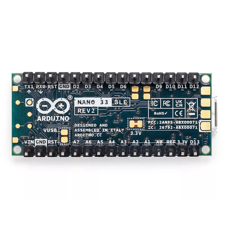 Arduino Nano 33 BLE Rev2 nastoilla - ABX00072