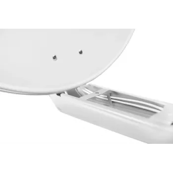 AXING SAA 85-01N alumiininen satelliittiantenni 85 cm, vaaleanharmaa SAA08501N